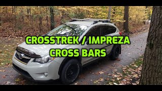 Subaru Crosstrek  Impreza Cross Bars from Goodfitment [upl. by Torras829]