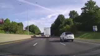 Driving on I77 from South Carolina through Charlotte North carolina [upl. by Maiocco594]