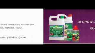 DI Grow ORGANIC Plus FERTILIZER [upl. by Ashjian996]