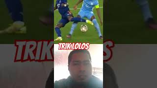 trik lolos football edit soccer mancity messi premierleague futbol ronaldo neymar cr7 [upl. by Hale]