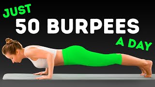 I Did Just 50 Burpees a Day Heres What Happened in a Month [upl. by Annauqahs165]