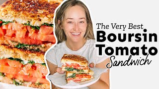 The Very Best Boursin Tomato Sandwich [upl. by Libbi884]