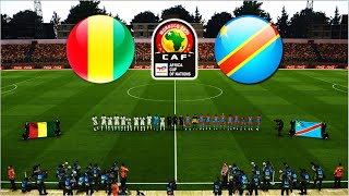 GUINEA vs CONGO DR  TOTALENERGIES AFCON 2025 QUALIFIERS [upl. by Ger841]