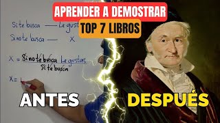 Top 7 MEJORES Libros para Aprender a DEMOSTRAR Nivel Gauss [upl. by Pirri11]