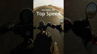 Svartpilen 401 Top Speed  beautiful scene 🏔️ 🏍️ svartpilen 401 top speed fast husqvarna [upl. by Introc34]