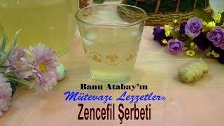 Zencefil Şerbeti İçecek Tarifleri [upl. by Brelje]