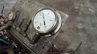 Stainless Steel IBC Pressure Test  part 1 [upl. by Janna]