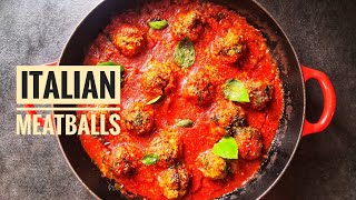 Boulettes de viande sauce tomate Italian meatballs [upl. by Iren]