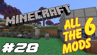 All The Mods 6 Ep28 Mekanism Fission Reactor [upl. by Hairym]