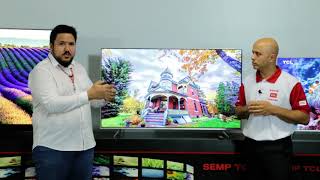 Smart TV LED TCL P6US Ultra HD 4K HDR 50quot 55quot e 65quot [upl. by Jessalin]