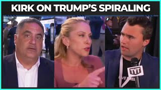 Charlie Kirk Talks To Ana Cenk About Trumps Spiraling [upl. by Eanahs]