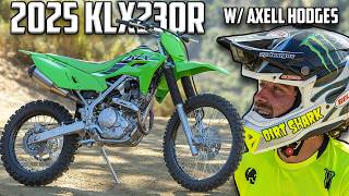 2025 Kawasaki KLX230R First Ride  With Axell Hodges  Cycle News [upl. by Estrella19]