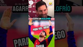 LA INCREÍBLE HISTORIA DEL HOMENAJE DE MESSI A MARADONA CON LA 10 DE NEWELLS EN BARCELONA argentina [upl. by Atteram]