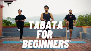 4 MINUTE CARDIO BLASTER  Tabata For Beginners [upl. by Alger]