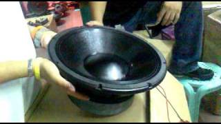 MASTERFIXRAON PROAUDIO STORE testing 15 inch sub 5 inch coil para sa paupas [upl. by Gridley]