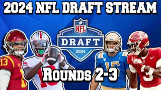 2024 NFL Draft Stream Day 2 2nd and 3rd Round [upl. by Justino]