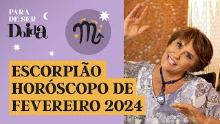 ESCORPIÃO  FEVEREIRO de 2024 MÁRCIA FERNANDES faz PREVISÕES para o SIGNO [upl. by Nielson]