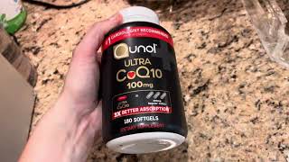 Qunol Ultra CoQ10 100mg Softgels3x Better Absorption Antioxidant for Heart HealthLINK DESCRIPTION [upl. by Aicatsue]