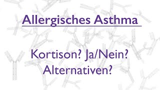 Asthmatherapie Ist Kortison schädlich [upl. by Analad]