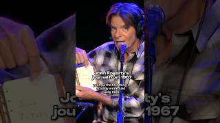 John talks about his original journal from 1967 📝 johnfogerty ccr proudmary [upl. by Wren]