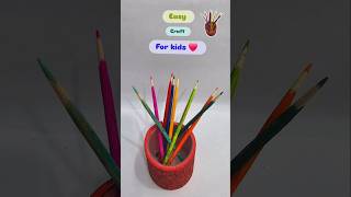 Toothpick Craft idea  kids Activities Video youtubeshorts youtuber shortsfeed Craft [upl. by Ynabe]