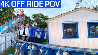 Kiddy Coaster 4K OFF Ride POV Playland Park Rye NY [upl. by Sill668]