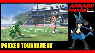 Pokken Tournament  Stage  Ferrum Stadium [upl. by Harrat]