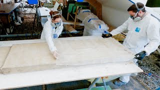 IT CRACKED 😲 Making Our First Daggerboard Case  MJ Sailing Catamaran Build Ep 228 [upl. by Nyrual128]