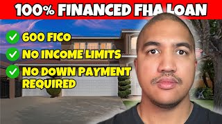 NEW FHA Loan 0 Down With No Income Limits [upl. by Sitnalta123]