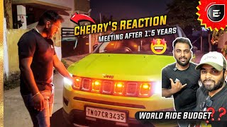 Cherrys Reaction On Seeing Our JEEP Controversy லியே வாழறேன்😂 World Ride Budget Enowaytion Plus [upl. by Nnaeiram537]