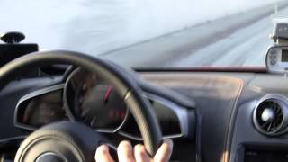 2012 McLaren MP412C Launch Control Demonstration 0145 MPH [upl. by Nawrocki]