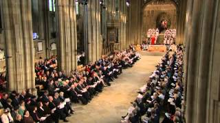 The new Archbishop of Canterbury is enthroned [upl. by Ahsekel253]