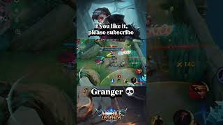 Grangers Deadly Precision in Mobile Legends [upl. by Delanty]