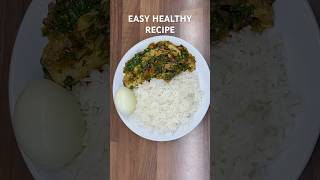 Easy Healthy Spinach Recipe for Dinnerfooddinneryoutubeshortslessadditives [upl. by Lukin415]