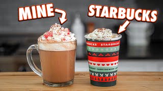 Making Starbucks Holiday Drinks At Home  But Better [upl. by End]