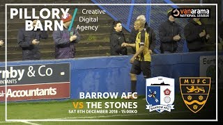 Barrow AFC Vs Maidstone United 081218 [upl. by Nnylannej461]