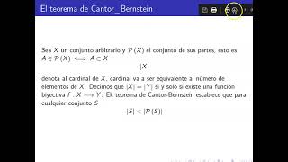 Teorema de CantorBernstein otro gran teorema de la matemática [upl. by Jamnes]