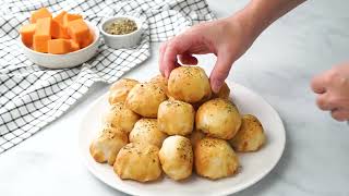 Air Fryer Ham and Cheese Biscuit Bombs [upl. by Gnof]