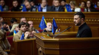 Full Speech of President Zelenskyy’s Victory Plan  EnglishUkrainian Interpretation [upl. by Rotman]