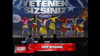 Grup Bergama Yetenek Sizsiniz Türkiye 3Sezon 19Bölüm [upl. by Haimehen]