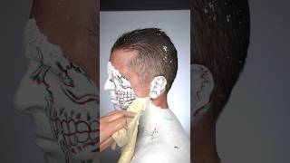 3D Skull amp Roses Makeup Removal [upl. by Sauder]