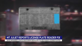 Mt Juliet reports fix for LPR cameras problem reading new TN license plates [upl. by Dave928]