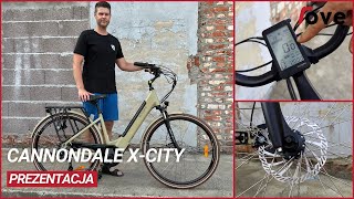 Prezentacja miejski rower elektryczny EcoBike XCity [upl. by Atnahsal]