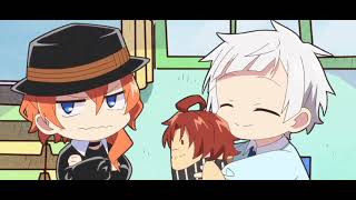 BSD WAN bungo pre school funny moments [upl. by Aihsenek]