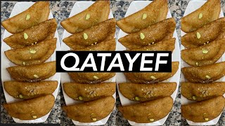 QATAYEFATAYEF  MIDDLE EASTERN DESSERT  VERY EASY AND DELICIOUS [upl. by Risan118]