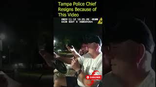 Tampa Police Chief RESIGNS police tampa shorts [upl. by Theodore]