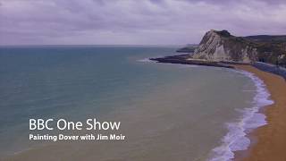 BBC One Show Painting Dover with Jim Moir [upl. by Anirbak]