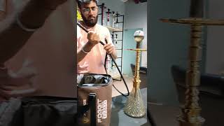 72 Inches Long Metal Handle Silicon Pipe Of PABLO Hookah [upl. by Oleic]