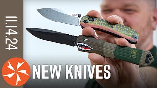 No More Boring Handles New Knives November 14th 2024 at KnifeCenter [upl. by Giraldo905]