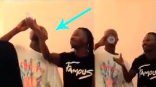 Video Of Naira Marley Giving Mohbad Something To Drink Cause C00motion Online [upl. by Urania877]